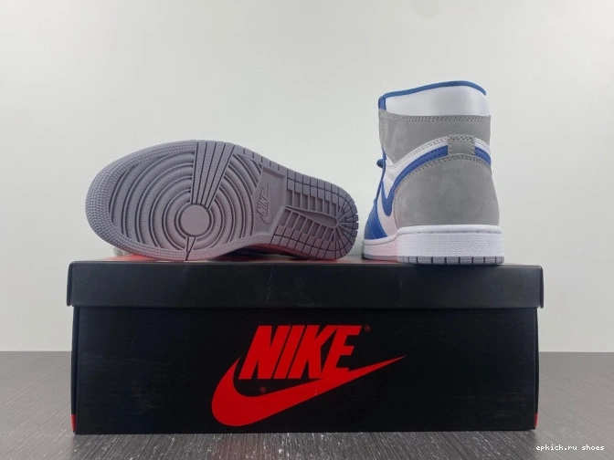 Cheap OG True DZ5485-410 Blue Jordan 1 High Air 0729